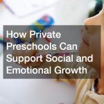 How Private Preschools Can Support Social and Emotional Growth